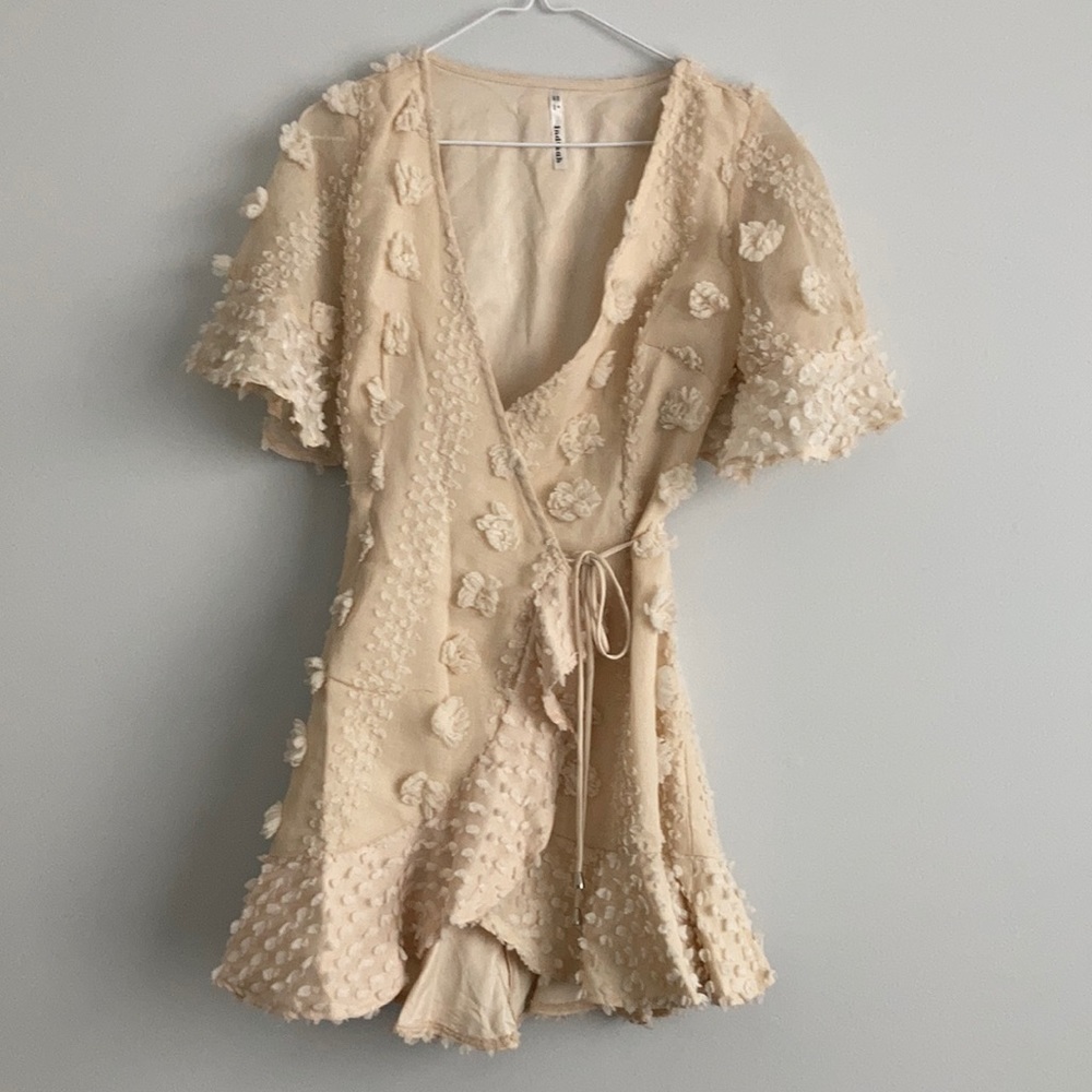 Tan/Beige Mini Dress